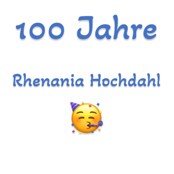 100 Jahre Rhenania Hochdahl